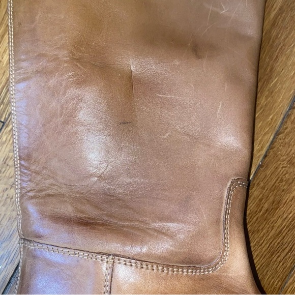 NEW Free People Everly Leather Equestrian Tall Riding Boots Anthropologie 37 6.5 - Picture 12 of 13